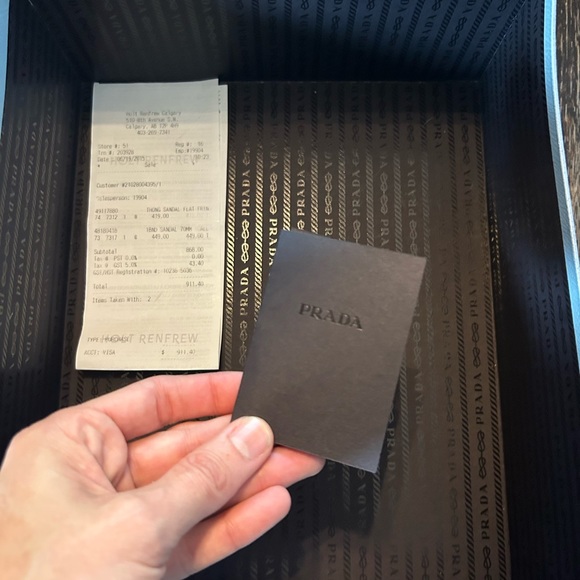 Prada Calzature Donna sandals, black. Fringe and Fun! - Picture 9 of 10